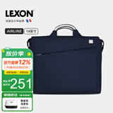 乐上（LEXON）手提电脑包商务男女单肩公文包15.6英寸苹果笔记本包大容量文件包