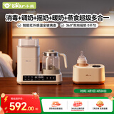 小熊（Bear）多合一全玻璃恒温壶TNQ-D12S2+四合一温奶器NNQ-J02E7