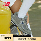 NEW BALANCE NB2002R官方夏季休闲鞋男鞋女鞋透气情侣网面潮流厚底复古运动鞋 灰色 ML2002RA 43 (脚长27.5cm尺码详询客服)