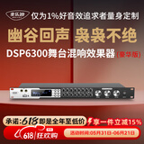 麦乐迪DSP6300卡拉ok混响器 数字音频前级效果器 家庭影院防啸叫调音台处理器含话筒 调音台均衡器 DSP6300专业K歌效果器豪华版 标准版