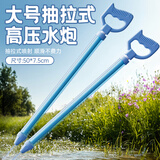 塔萌鱼水枪儿童夏天男女孩沙滩戏水抽拉式单管水枪玩具水炮节日礼物