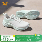 361°运动鞋女春夏季灵狐防泼水休闲厚底减震通勤跑步鞋子682532244-2