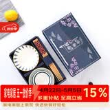 泰鑫兴碗筷家用餐具套装年会婚庆礼品盒装 二碗二筷 青瑶 图案随机