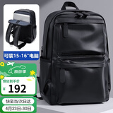 高尔夫（GOLF）双肩包男士旅行背包15.6英寸电脑学生书包软皮防泼水出差通勤背包