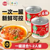 屯河番茄丁210g*6 0脂轻食0添加剂新疆内蒙番茄罐头西红柿块番茄酱