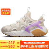 耐克NIKE女子休闲鞋气垫HUARACHE秋款运动鞋DQ8031-101顶峰白36.5