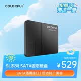七彩虹（Colorful）512GB SSD固态硬盘 SATA3.0接口 SL500系列 电脑升级配件