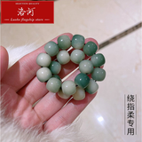 洛河 抖音原生态菩提手串绕指柔菩提根渐变手链佛珠手串文玩 现货【抖音同款】飘花款【10-11MM手串款】