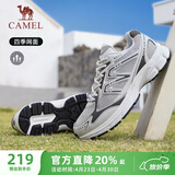 骆驼（CAMEL）追寻复古慢跑步男鞋厚底休闲运动鞋子 K14B09L7051 石板灰 42