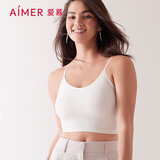 爱慕内衣女薄无钢圈带杯背心式露背美背吊带文胸AM175701 160