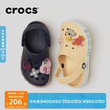 CROCS卡骆驰贝雅卡骆班儿童洞洞鞋沙滩凉鞋男童女童拖鞋/207018/207019 黑色-001 33 (200mm)