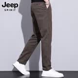 JEEP SPIRIT吉普休闲裤男春夏季商务裤子男士新复古回潮男裤 咖啡色 31