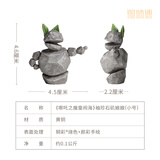 铜师傅《哪吒之魔童闹海》正版授权 袖珍石矶娘娘 潮玩手办铜摆件 小号