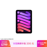 Apple/苹果 iPad mini (A17 Pro) 8.3英寸 平板电脑(256G eSIM版/mini7/MXQ73CH/A)紫色