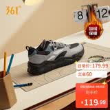 361°运动女鞋加绒保暖棉鞋冬季女士复古厚底休闲老爹鞋子682446738-2