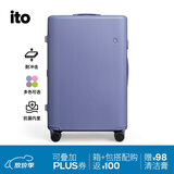 ITO行李箱PISTACHIO2拉杆箱大容量高颜值女旅行箱托运箱数字紫28英寸