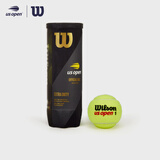 Wilson威尔胜美网比赛训练网球塑罐3粒WRT106200（球面数字随机）