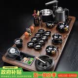 原和功夫茶具套装家用整套自动烧水一体茶盘茶杯茶壶办公会客现代茶台
