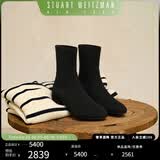 STUART WEITZMAN【礼物】SW ODETTA 春夏经典粗方跟短靴女鞋靴子瘦瘦靴奢侈