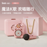 Divoom点音 小魔女蓝牙音箱插卡收音机带麦克风K歌音响家用KTV迷你无线话筒小型音响送女朋友孩童礼物