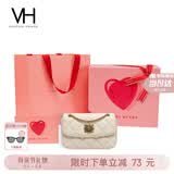 VANESSA HOGAN VH女包茵然软包轻奢通勤菱格小香风斜挎单肩包生日母亲节礼物