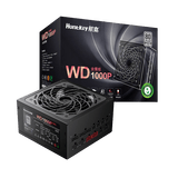 航嘉（Huntkey）WD1000P白金牌全模组1000W电脑电源台式机主机电源（80PLUS白金/5年质保/ATX3.1/PCIe5.1/全电压）