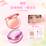 罗小曼气泡腮红膏渐变女自然膨胀色高光哑光腮红 11月半桃花