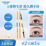 Color Key珂拉琪小金筷眉笔女防水新手易画母亲节礼物星岩灰