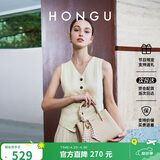 红谷女包单肩包女手提包包牛皮斜挎包丝巾搭配戴妃包 母亲节礼物实用