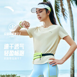安踏零压速干T丨跑步瑜伽运动T恤女夏季新款正肩修身透气健身短袖上衣