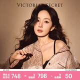 维多利亚的秘密 杨幂同款 维密月光绸丝滑女士睡衣套装舒适520送女友家居服 1N9E蔷薇粉56413 11256413 S