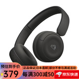 JVC【日本直邮】杰世伟JVC头戴式蓝牙无线耳机HA-S60W无线有线连用 蓝牙 5.4 带麦克风50小时续航 HA-S60W黑色