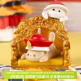 本宫好物故宫文创清猫桌面摆件汽车国风办公室装饰博物馆生日礼物儿童节 小皇帝