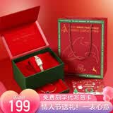 马克华菲（MARK FAIRWHALE）手表女士小绿表时尚方形盘石英女表防水腕表生日情人节礼物送女友 贝母面钢带