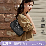 纽芝兰（NUCELLE）飞马月牙包2026轻奢小众腋下饺子包单肩斜挎女包情人节生日礼物女
