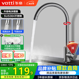 华帝（VATTI）水龙头厨房不锈钢水龙头冷热双控 旋转洗菜盆洗碗盆龙头 061100H