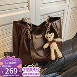 爱情海牛皮包包女包托特包大容量单肩高端品牌老婆生日520送女朋友礼物