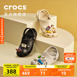 CROCS卡骆驰檀健次同款经典洞洞鞋男鞋一脚蹬女鞋沙滩鞋拖鞋|10001 黑色-001(含智必星) 36 /37(220mm)