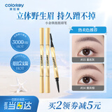 Color Key珂拉琪小金筷眉笔女防水新手易画母亲节礼物星岩灰