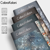 CabraKalani男士内裤男莫代尔无痕平角透气冰丝四角抗菌宽松大码男生裤头裤衩 E品牌专柜3D数码无痕冰丝款 4条 XL （建议110-135斤）