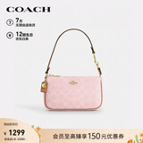 蔻驰（COACH）【品牌直供】女士NOLITA经典标志单肩手提包尘粉色CDW31