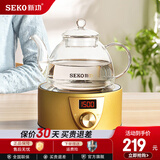 新功（SEKO） 电陶炉煮茶器茶具套装不挑壶烧水壶电水壶养生壶电茶壶Q6A/Q9A Q6A配玻璃烧水壶