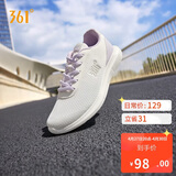 361°运动鞋女士春夏季网面透气通勤休闲减震慢跑步女鞋子681832270-5