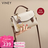 viney【赵晴同款】包包女包牛皮剑桥包轻奢斜挎包生日520送女朋友礼物