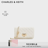 CHARLES&KEITH经典菱格链条小方包单肩斜挎包包女包生日母亲节礼物CK2-70160131