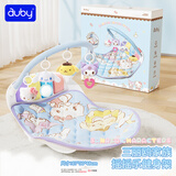 澳贝（auby）新生婴儿玩具脚踏钢琴乳胶健身架摇摇椅健身架2合1多功能新生礼物 【三丽鸥家族】摇摇乐健身架