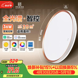 佛山照明吸顶灯智控灯具现代简约走廊儿童房节能灯36W宇汐