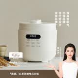 olayks立时 电压力锅 高压锅 圆满高压电饭锅家用多功能高压快煮智能预约电饭煲5L适用4-6人双胆