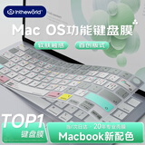 极川【快捷键】苹果MacBook Neo 13英寸A18 Pro硅胶键盘膜2026款笔记本电脑键盘保护膜防尘罩 带ID建