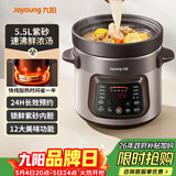九阳（Joyoung）快炖电炖锅 电砂锅电炖盅 紫砂锅 燕窝炖盅煮粥锅直炖大容量多功能锅可预约保温GD630